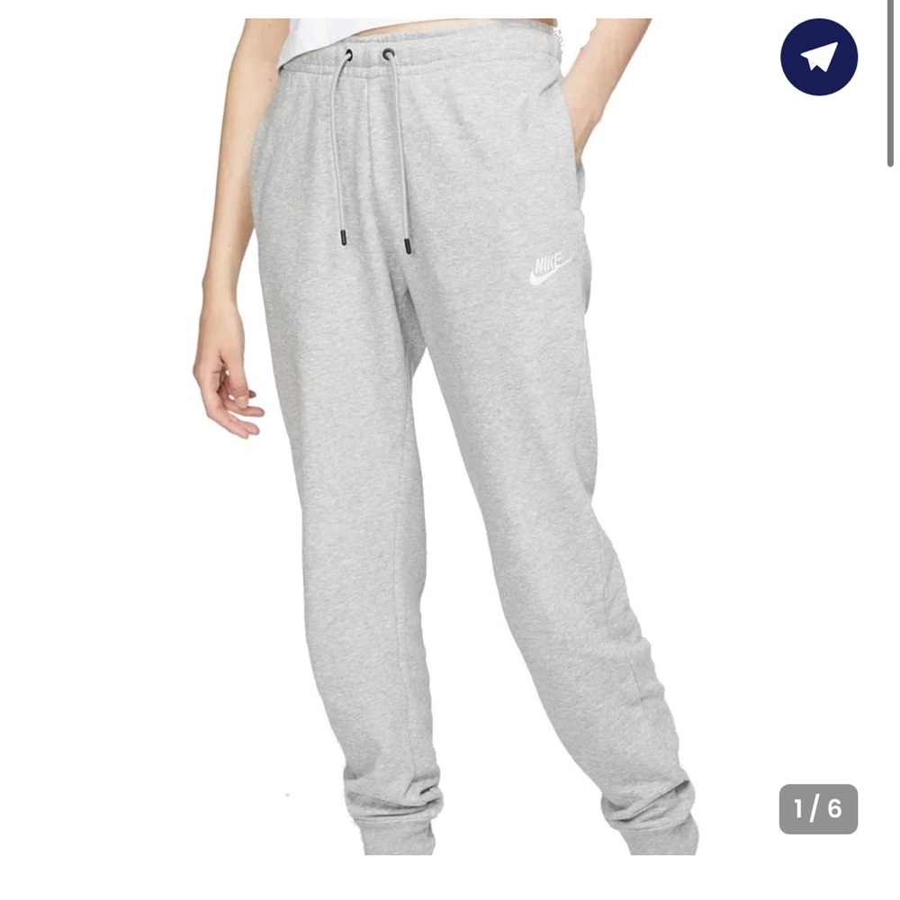 Nike Heather Gray Joggers Size Medium Great